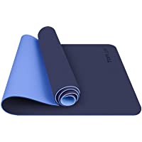 TOPLUS Esterilla Yoga Antideslizante Alfombrilla de Yoga Esterilla Pilates Esterilla Deporte- con Correa de Hombro 183cm…